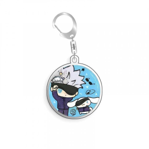 For Jujutsu Kaisen Zenin Yuji Geto Suguru Kugisaki Nobara Panda Acrylic Selfmademica Anime Móc Khóa In Theo Yêu Cầu, Chất Liệu Mica Trong Suốt In 2 Mặt , Dày 4mm