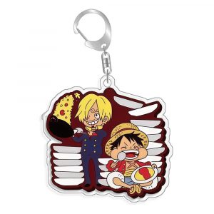 For Optcg Card Keychain Monkeyd.luffy Zoro Sanji Keychain Anime Game Fans Recycled Acrylic Móc Khóa In Theo Yêu Cầu, Chất Liệu Mica Trong Suốt In 2 Mặt , Dày 4mm