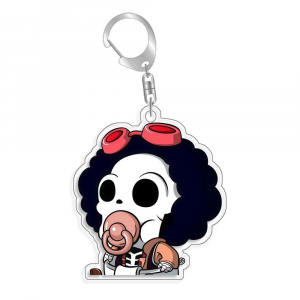For Optcg Luffy Franky Brook Usopp Keychain Anime Game Fans Recycled Acrylic Rare Card Móc Khóa In Theo Yêu Cầu, Chất Liệu Mica Trong Suốt In 2 Mặt , Dày 4mm