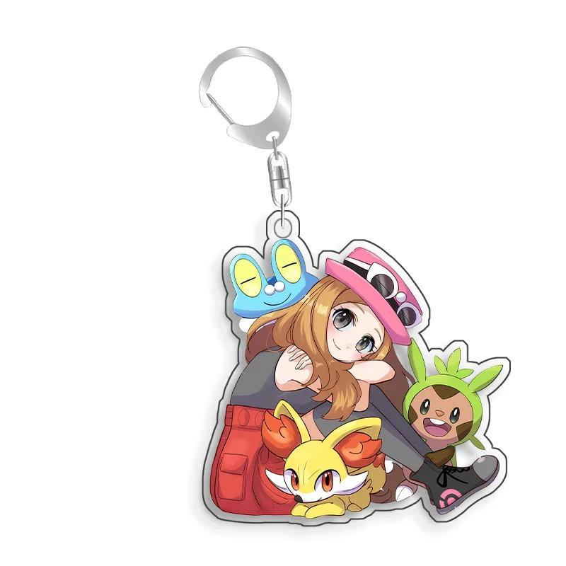 For Pokemon Elf Qikchu Lyra Chikorita Psyduck Leaf Original Acrylic Selfmade Cute Cartoon Móc Khóa In Theo Yêu Cầu, Chất Liệu Mica Trong Suốt In 2 Mặt , Dày 4mm 14 For Pokemon Elf Qikchu Lyra Chikorita Psyduck Leaf Original Acrylic Selfmade Cute Cartoon Móc Khóa In Theo Yêu Cầu, Chất Liệu Mica Trong Suốt In 2 Mặt , Dày 4mm - Ảnh 14