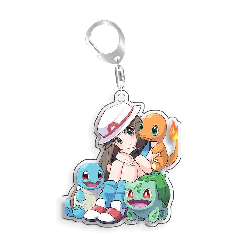 For Pokemon Elf Qikchu Lyra Chikorita Psyduck Leaf Original Acrylic Selfmade Cute Cartoon Móc Khóa In Theo Yêu Cầu, Chất Liệu Mica Trong Suốt In 2 Mặt , Dày 4mm 8 For Pokemon Elf Qikchu Lyra Chikorita Psyduck Leaf Original Acrylic Selfmade Cute Cartoon Móc Khóa In Theo Yêu Cầu, Chất Liệu Mica Trong Suốt In 2 Mặt , Dày 4mm - Ảnh 8