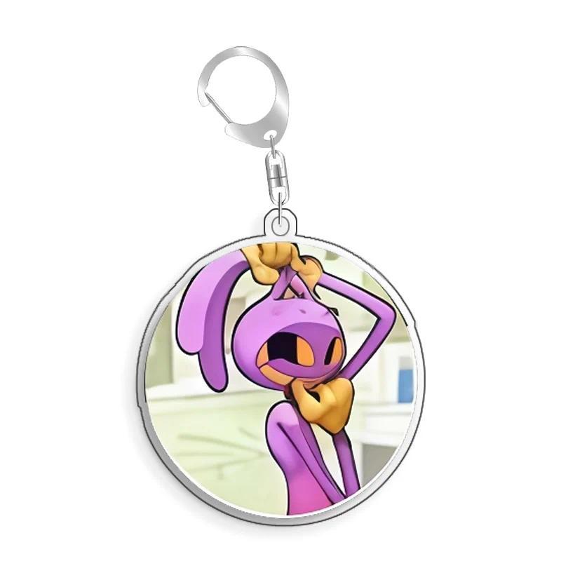 For The Amazing Digital Circus Caine Jax Pomni Rata Gangle Mica Selfmade Cute Cartoon Anime Móc Khóa In Theo Yêu Cầu, Chất Liệu Mica Trong Suốt In 2 Mặt , Dày 4mm 34 For The Amazing Digital Circus Caine Jax Pomni Rata Gangle Mica Selfmade Cute Cartoon Anime Móc Khóa In Theo Yêu Cầu, Chất Liệu Mica Trong Suốt In 2 Mặt , Dày 4mm - Ảnh 34