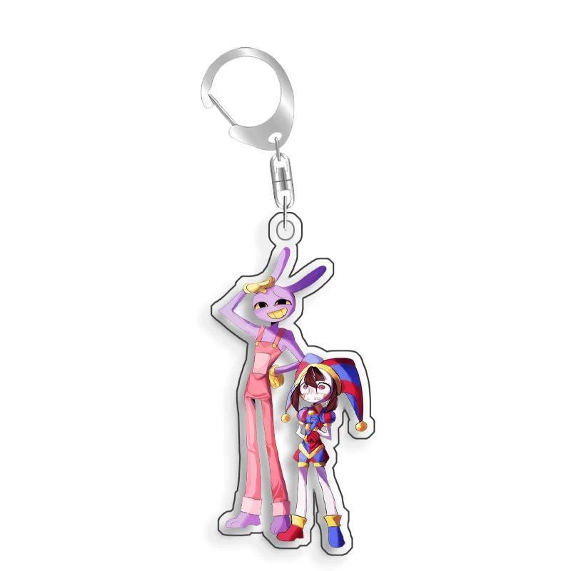 For The Amazing Digital Circus Caine Jax Pomni Rata Gangle Mica Selfmade Cute Cartoon Anime Móc Khóa In Theo Yêu Cầu, Chất Liệu Mica Trong Suốt In 2 Mặt , Dày 4mm 9 For The Amazing Digital Circus Caine Jax Pomni Rata Gangle Mica Selfmade Cute Cartoon Anime Móc Khóa In Theo Yêu Cầu, Chất Liệu Mica Trong Suốt In 2 Mặt , Dày 4mm - Ảnh 9