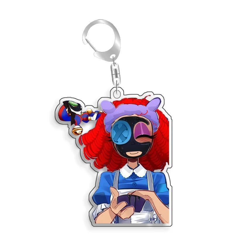 For The Amazing Digital Circus Rata Pomni Gangle Kinger Mica Selfmade Cute Cartoon Anime Móc Khóa In Theo Yêu Cầu, Chất Liệu Mica Trong Suốt In 2 Mặt , Dày 4mm 7 For The Amazing Digital Circus Rata Pomni Gangle Kinger Mica Selfmade Cute Cartoon Anime Móc Khóa In Theo Yêu Cầu, Chất Liệu Mica Trong Suốt In 2 Mặt , Dày 4mm - Ảnh 7
