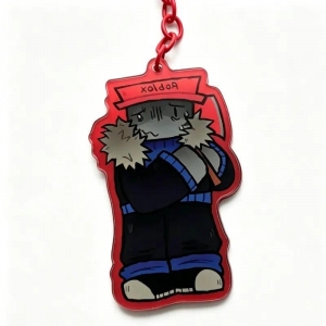 Forsaken Andrew Or Ivan Bad Things Acrylic Keychain-cute Chibi Anime Character Pendant-fan Móc Khóa In Theo Yêu Cầu, Chất Liệu Mica Trong Suốt In 2 Mặt , Dày 4mm