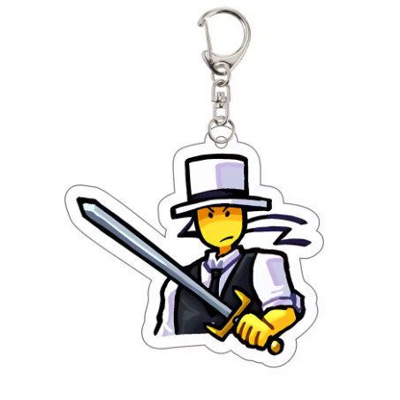 Forsaken Game Keychain – Including Characters Guest 1337, Noob, Shedletsky. Móc Khóa In Theo Yêu Cầu, Chất Liệu Mica Trong Suốt In 2 Mặt , Dày 4mm 3 Forsaken Game Keychain – Including Characters Guest 1337, Noob, Shedletsky. Móc Khóa In Theo Yêu Cầu, Chất Liệu Mica Trong Suốt In 2 Mặt , Dày 4mm - Ảnh 3