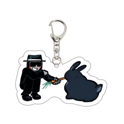 Forsaken Game Keychain – Including Characters Guest 1337, Noob, Shedletsky. Móc Khóa In Theo Yêu Cầu, Chất Liệu Mica Trong Suốt In 2 Mặt , Dày 4mm 6 Forsaken Game Keychain – Including Characters Guest 1337, Noob, Shedletsky. Móc Khóa In Theo Yêu Cầu, Chất Liệu Mica Trong Suốt In 2 Mặt , Dày 4mm - Ảnh 6