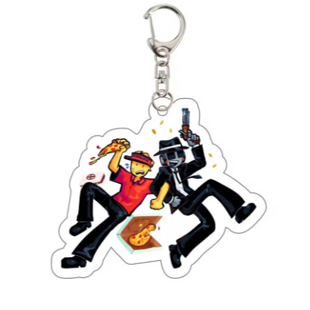 Forsaken Game Keychain – Including Characters Guest 1337, Noob, Shedletsky. Móc Khóa In Theo Yêu Cầu, Chất Liệu Mica Trong Suốt In 2 Mặt , Dày 4mm 7 Forsaken Game Keychain – Including Characters Guest 1337, Noob, Shedletsky. Móc Khóa In Theo Yêu Cầu, Chất Liệu Mica Trong Suốt In 2 Mặt , Dày 4mm - Ảnh 7