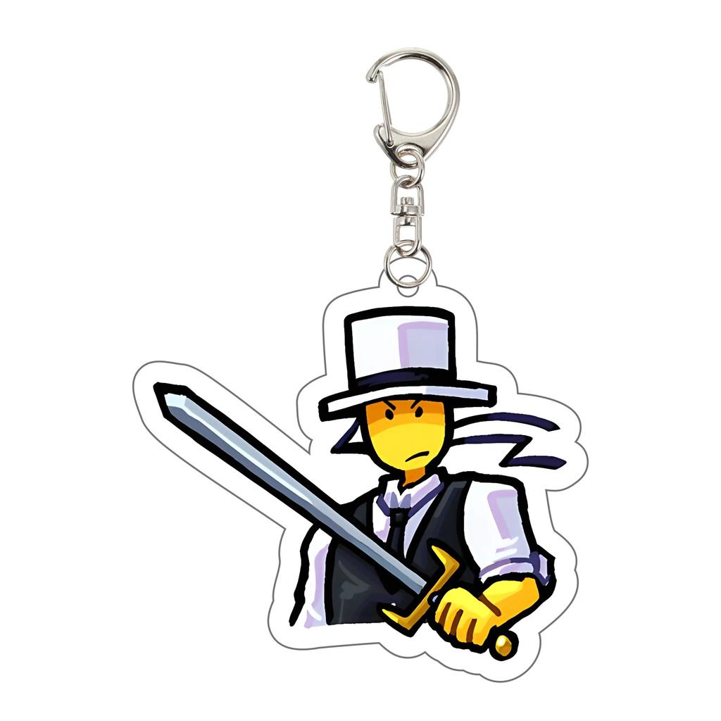 Forsaken-guest 1337 Noob Shedletsky Acrylic Keychains Charm Keyrings Chain Bag Accessories Móc Khóa In Theo Yêu Cầu, Chất Liệu Mica Trong Suốt In 2 Mặt , Dày 4mm 2 Forsaken-guest 1337 Noob Shedletsky Acrylic Keychains Charm Keyrings Chain Bag Accessories Móc Khóa In Theo Yêu Cầu, Chất Liệu Mica Trong Suốt In 2 Mặt , Dày 4mm - Ảnh 2