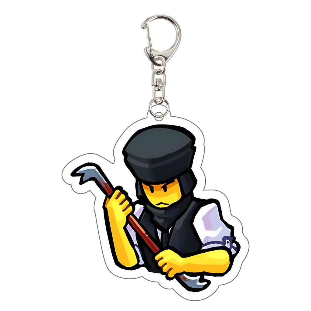 Forsaken-guest 1337 Noob Shedletsky Acrylic Keychains Charm Keyrings Chain Bag Accessories Móc Khóa In Theo Yêu Cầu, Chất Liệu Mica Trong Suốt In 2 Mặt , Dày 4mm 12 Forsaken-guest 1337 Noob Shedletsky Acrylic Keychains Charm Keyrings Chain Bag Accessories Móc Khóa In Theo Yêu Cầu, Chất Liệu Mica Trong Suốt In 2 Mặt , Dày 4mm - Ảnh 12