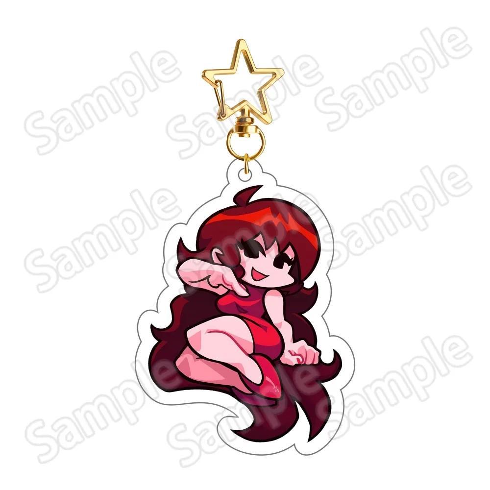 Friday Night Funkin Fnf Mica Keychain Bf Gf Double Sided Hd Chibi Game Collectible Desk Móc Khóa In Theo Yêu Cầu, Chất Liệu Mica Trong Suốt In 2 Mặt , Dày 4mm 2 Friday Night Funkin Fnf Mica Keychain Bf Gf Double Sided Hd Chibi Game Collectible Desk Móc Khóa In Theo Yêu Cầu, Chất Liệu Mica Trong Suốt In 2 Mặt , Dày 4mm - Ảnh 2