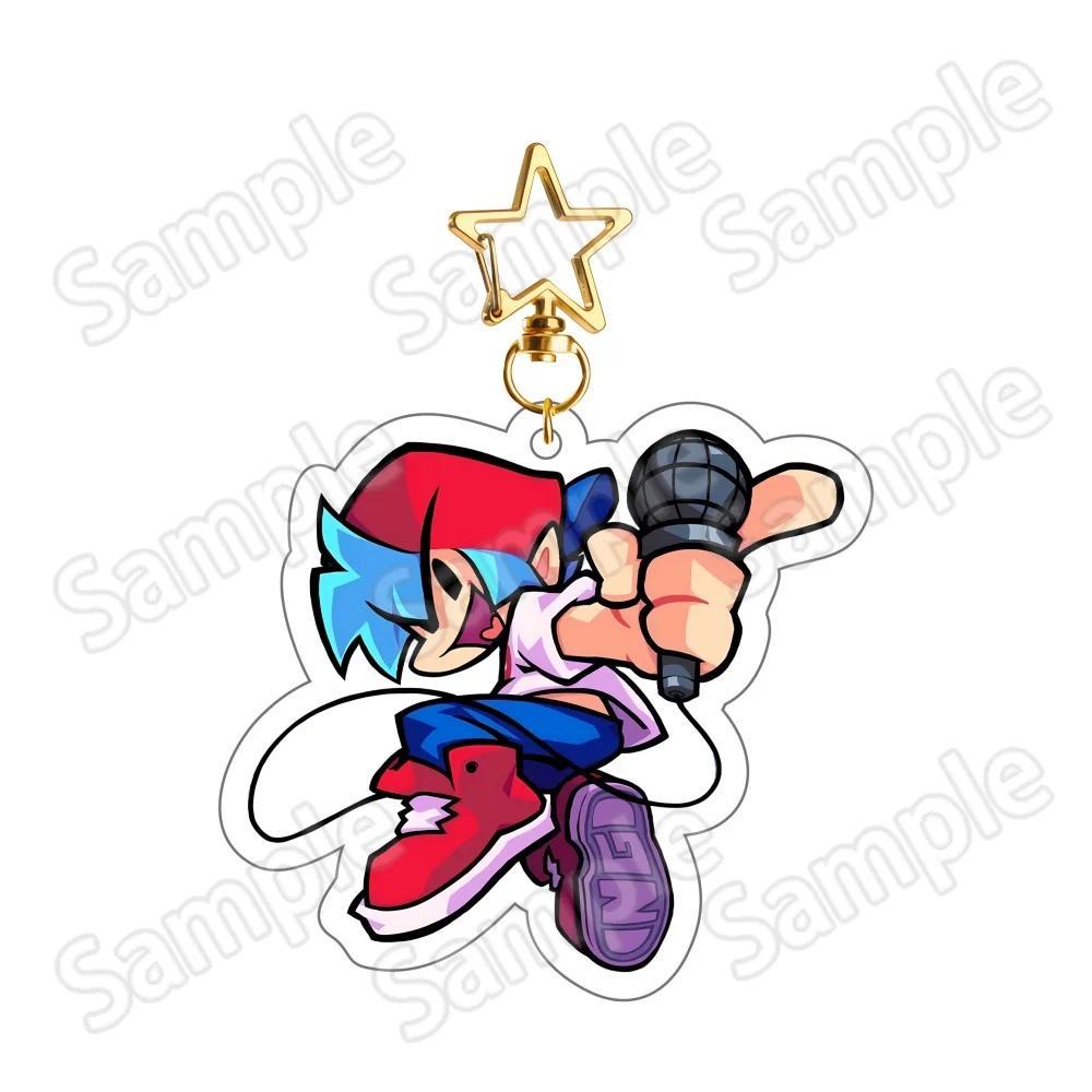 Friday Night Funkin Fnf Mica Keychain Bf Gf Double Sided Hd Chibi Game Collectible Desk Móc Khóa In Theo Yêu Cầu, Chất Liệu Mica Trong Suốt In 2 Mặt , Dày 4mm 6 Friday Night Funkin Fnf Mica Keychain Bf Gf Double Sided Hd Chibi Game Collectible Desk Móc Khóa In Theo Yêu Cầu, Chất Liệu Mica Trong Suốt In 2 Mặt , Dày 4mm - Ảnh 6