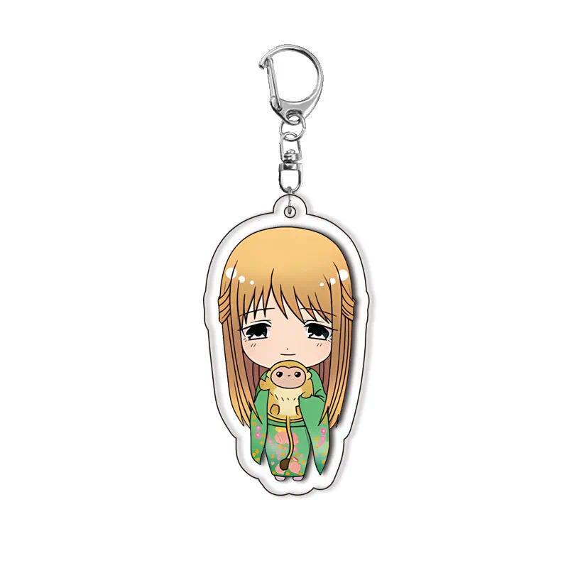 Fruits Basket Anime Acrylic Keychain Charm Pendant Llavero Friend Kingring Mica Keychain Móc Khóa In Theo Yêu Cầu, Chất Liệu Mica Trong Suốt In 2 Mặt , Dày 4mm 2 Fruits Basket Anime Acrylic Keychain Charm Pendant Llavero Friend Kingring Mica Keychain Móc Khóa In Theo Yêu Cầu, Chất Liệu Mica Trong Suốt In 2 Mặt , Dày 4mm - Ảnh 2