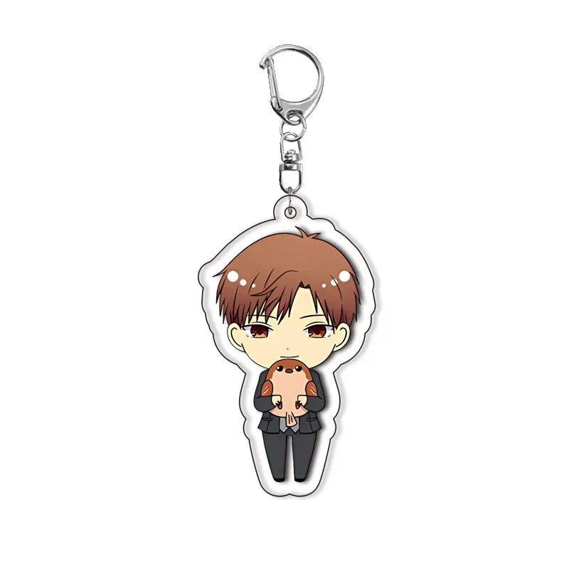 Fruits Basket Anime Acrylic Keychain Charm Pendant Llavero Friend Kingring Mica Keychain Móc Khóa In Theo Yêu Cầu, Chất Liệu Mica Trong Suốt In 2 Mặt , Dày 4mm 4 Fruits Basket Anime Acrylic Keychain Charm Pendant Llavero Friend Kingring Mica Keychain Móc Khóa In Theo Yêu Cầu, Chất Liệu Mica Trong Suốt In 2 Mặt , Dày 4mm - Ảnh 4