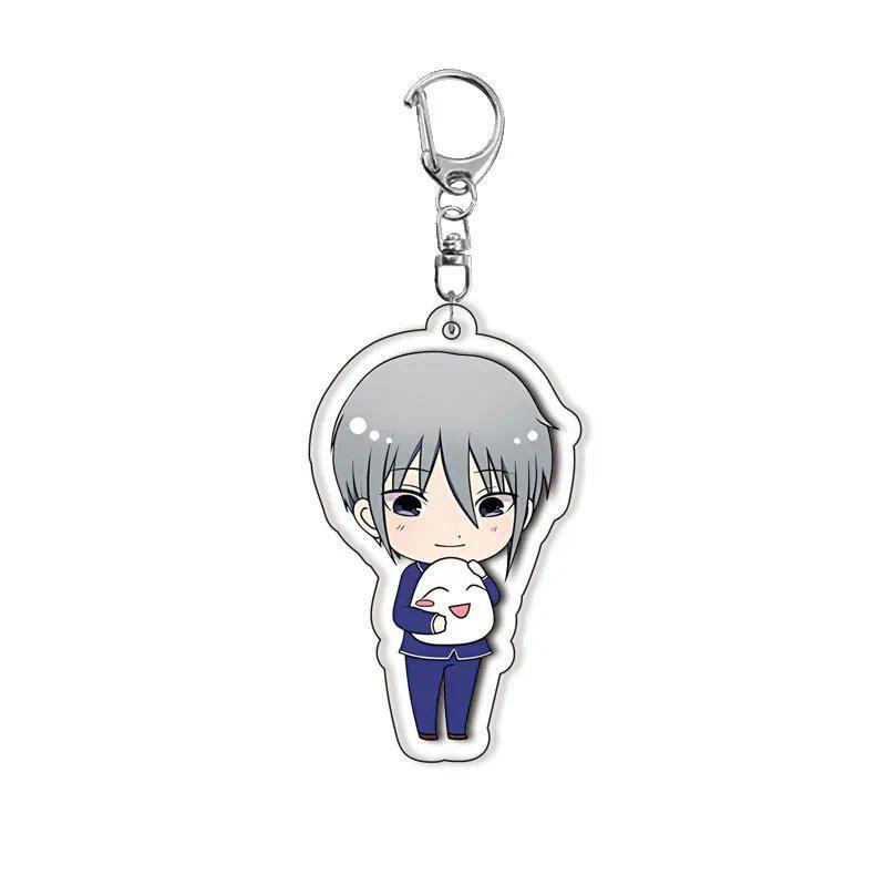 Fruits Basket Anime Acrylic Keychain Charm Pendant Llavero Friend Kingring Mica Keychain Móc Khóa In Theo Yêu Cầu, Chất Liệu Mica Trong Suốt In 2 Mặt , Dày 4mm 5 Fruits Basket Anime Acrylic Keychain Charm Pendant Llavero Friend Kingring Mica Keychain Móc Khóa In Theo Yêu Cầu, Chất Liệu Mica Trong Suốt In 2 Mặt , Dày 4mm - Ảnh 5