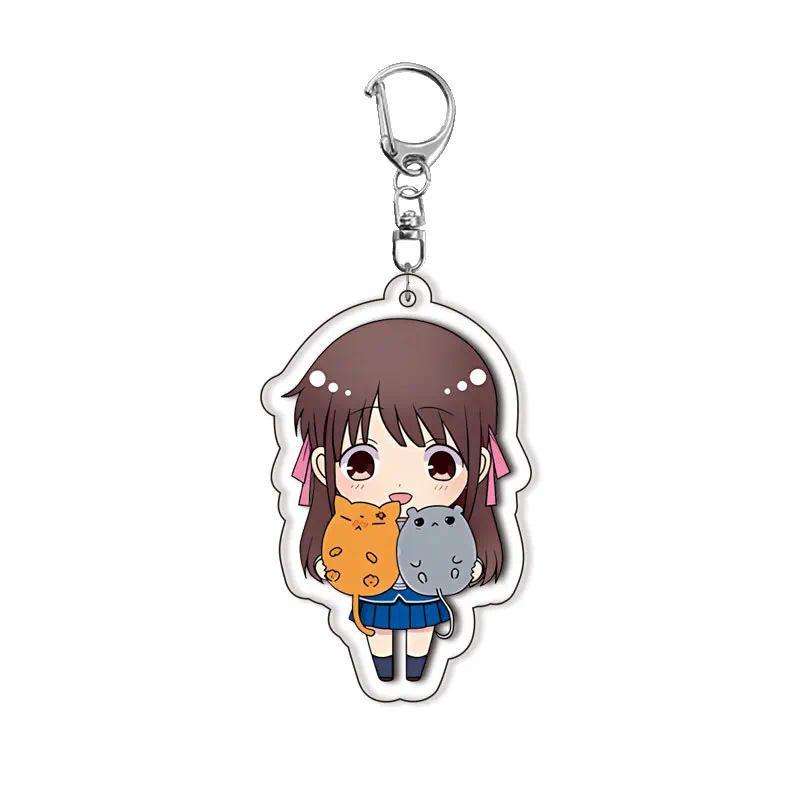 Fruits Basket Anime Acrylic Keychain Charm Pendant Llavero Friend Kingring Mica Keychain Móc Khóa In Theo Yêu Cầu, Chất Liệu Mica Trong Suốt In 2 Mặt , Dày 4mm 6 Fruits Basket Anime Acrylic Keychain Charm Pendant Llavero Friend Kingring Mica Keychain Móc Khóa In Theo Yêu Cầu, Chất Liệu Mica Trong Suốt In 2 Mặt , Dày 4mm - Ảnh 6