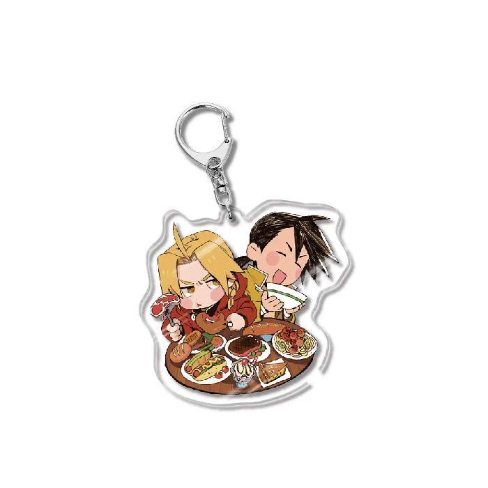 Fullmetal Alchemist Edward Elric Acrylic Anime Keychain Jewelry Fan Key Chain Collection Móc Khóa In Theo Yêu Cầu, Chất Liệu Mica Trong Suốt In 2 Mặt , Dày 4mm 8 Fullmetal Alchemist Edward Elric Acrylic Anime Keychain Jewelry Fan Key Chain Collection Móc Khóa In Theo Yêu Cầu, Chất Liệu Mica Trong Suốt In 2 Mặt , Dày 4mm - Ảnh 8