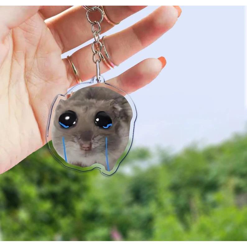 Fun Meme Im Just A Girl Sad Hamster Keychain Keychain Ring For Accessories Bag Funny Keyring S Móc Khóa In Theo Yêu Cầu, Chất Liệu Mica Trong Suốt In 2 Mặt , Dày 4mm 1 Fun Meme Im Just A Girl Sad Hamster Keychain Keychain Ring For Accessories Bag Funny Keyring S Móc Khóa In Theo Yêu Cầu, Chất Liệu Mica Trong Suốt In 2 Mặt , Dày 4mm