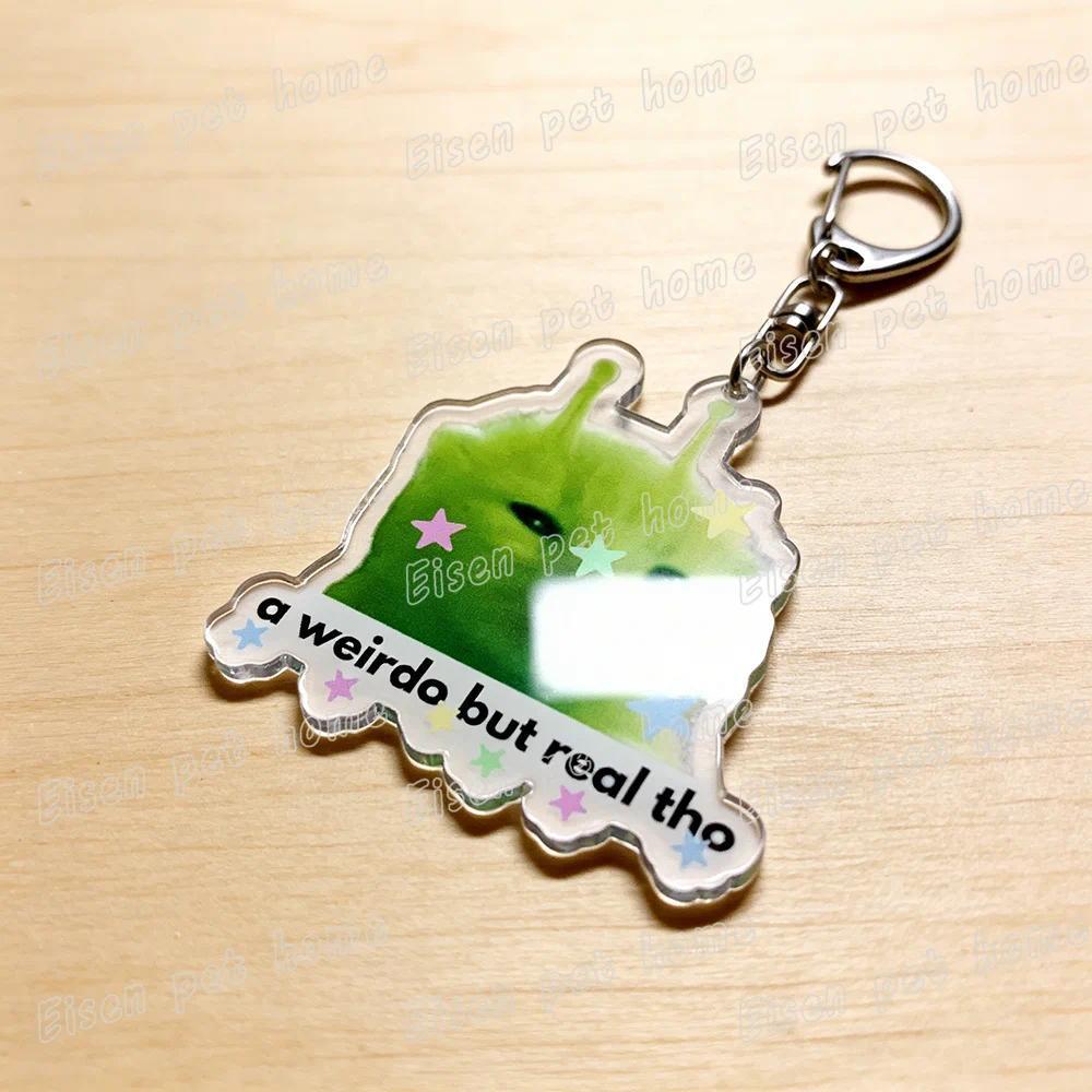 Funny Alien Cat Dog Meme Keychain For Accessories Cute Animal Pet Keyring Keychains For Móc Khóa In Theo Yêu Cầu, Chất Liệu Mica Trong Suốt In 2 Mặt , Dày 4mm 11 Funny Alien Cat Dog Meme Keychain For Accessories Cute Animal Pet Keyring Keychains For Móc Khóa In Theo Yêu Cầu, Chất Liệu Mica Trong Suốt In 2 Mặt , Dày 4mm - Ảnh 11