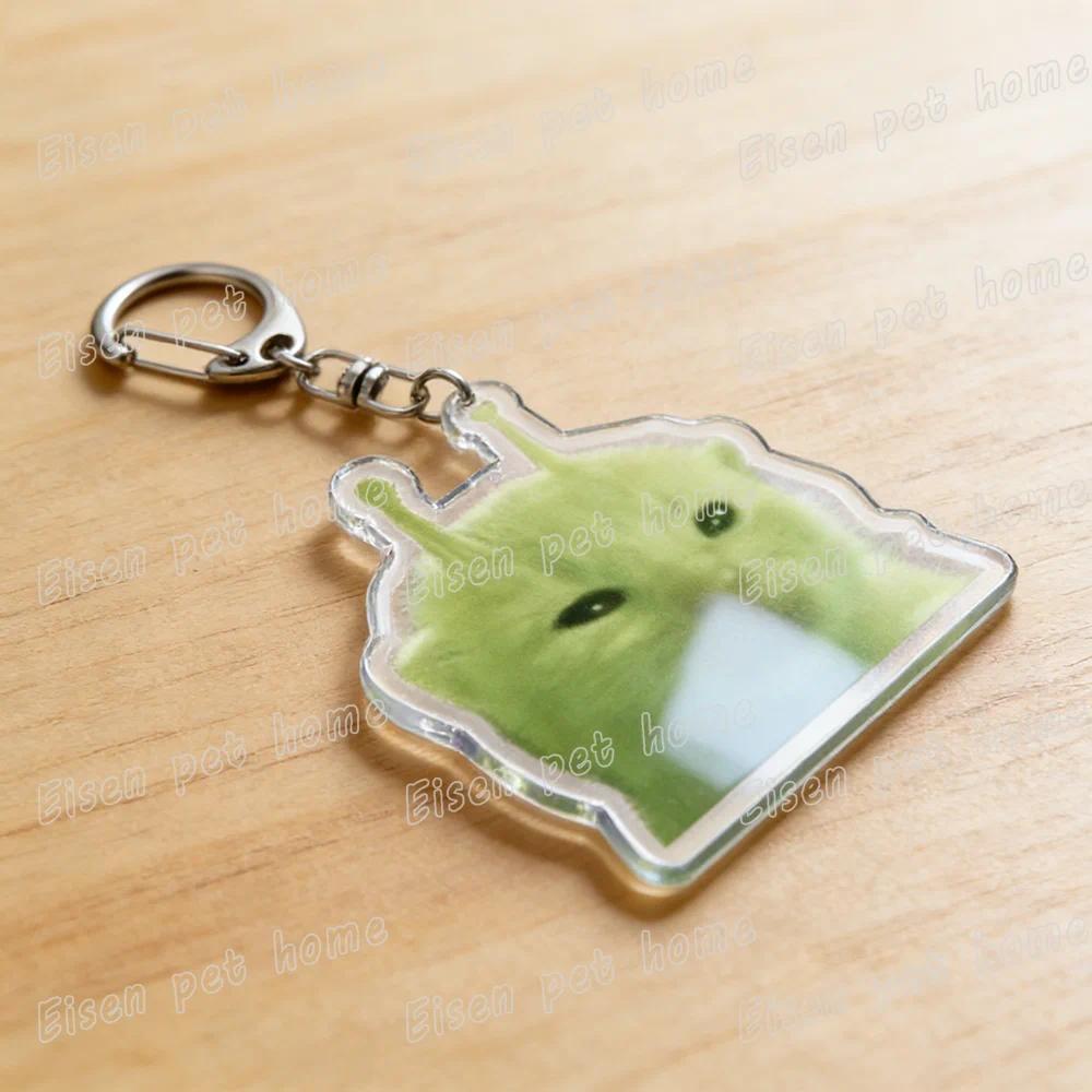 Funny Alien Cat Dog Meme Keychain For Accessories Cute Animal Pet Keyring Keychains For Móc Khóa In Theo Yêu Cầu, Chất Liệu Mica Trong Suốt In 2 Mặt , Dày 4mm 3 Funny Alien Cat Dog Meme Keychain For Accessories Cute Animal Pet Keyring Keychains For Móc Khóa In Theo Yêu Cầu, Chất Liệu Mica Trong Suốt In 2 Mặt , Dày 4mm - Ảnh 3