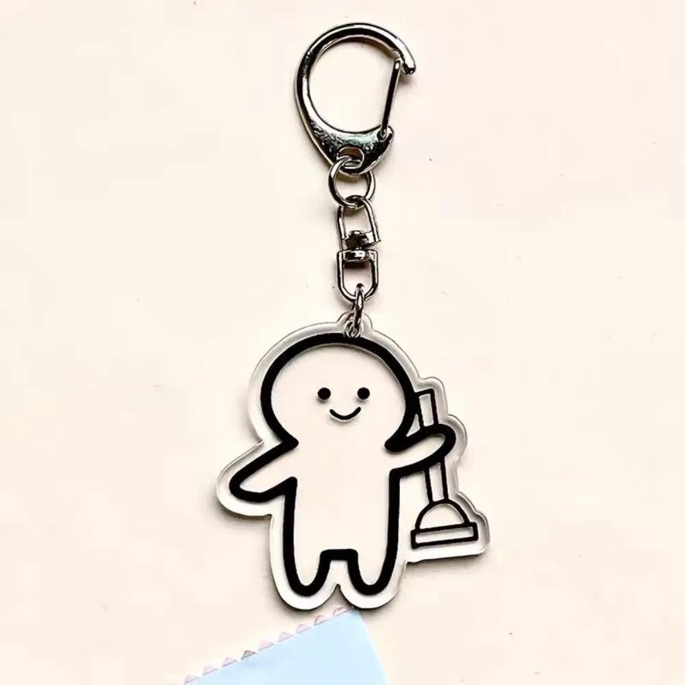 Funny Cartoon Creative Keychain Hanging Backpack Jewelry Decoration Ornament For Friends Mica Móc Khóa In Theo Yêu Cầu, Chất Liệu Mica Trong Suốt In 2 Mặt , Dày 4mm 11 Funny Cartoon Creative Keychain Hanging Backpack Jewelry Decoration Ornament For Friends Mica Móc Khóa In Theo Yêu Cầu, Chất Liệu Mica Trong Suốt In 2 Mặt , Dày 4mm - Ảnh 11