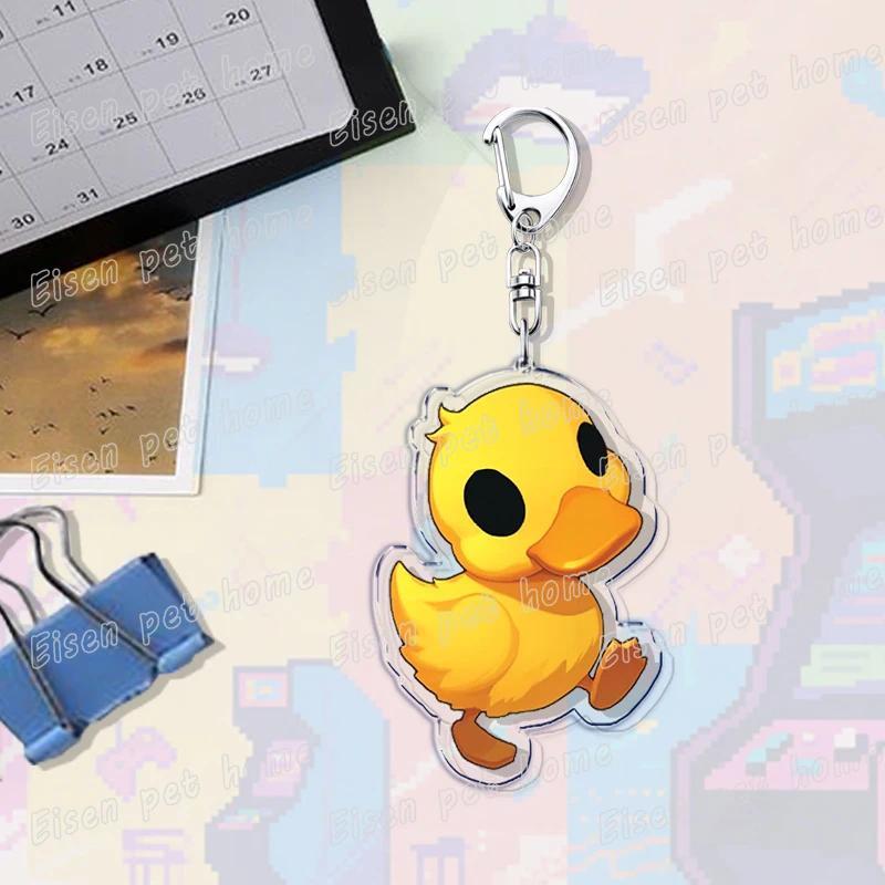 Funny Character Emote Duck Meme Game Keychains For Accessories Bag R E P O Cute Robot Móc Khóa In Theo Yêu Cầu, Chất Liệu Mica Trong Suốt In 2 Mặt , Dày 4mm 2 Funny Character Emote Duck Meme Game Keychains For Accessories Bag R E P O Cute Robot Móc Khóa In Theo Yêu Cầu, Chất Liệu Mica Trong Suốt In 2 Mặt , Dày 4mm - Ảnh 2