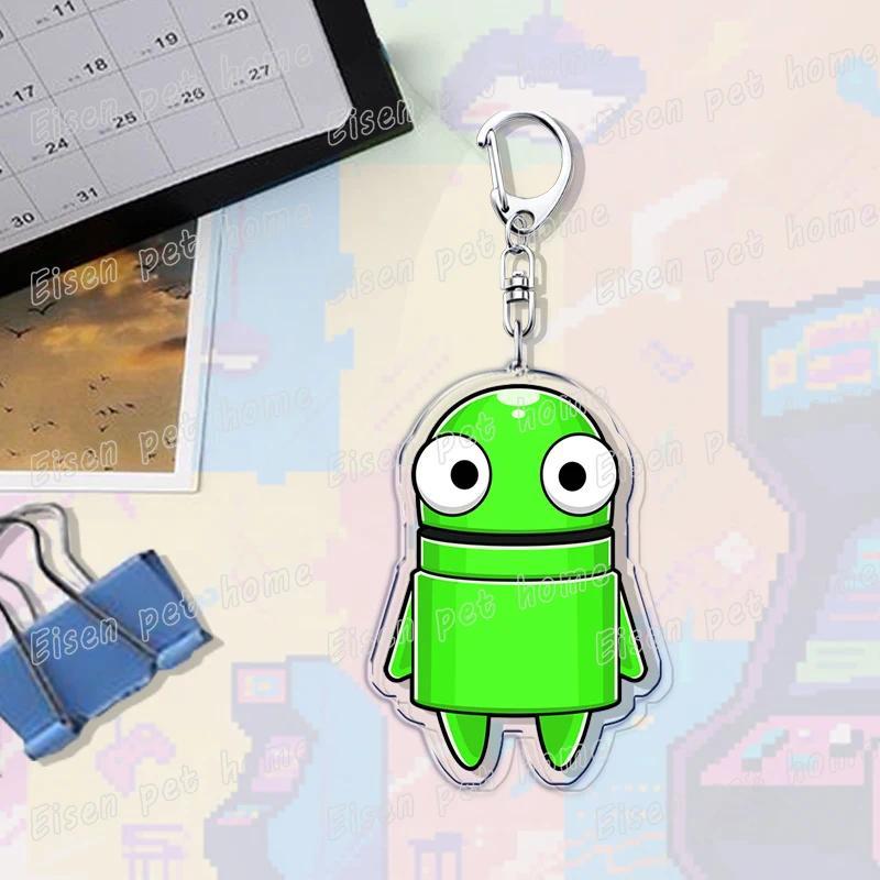 Funny Character Emote Duck Meme Game Keychains For Accessories Bag R E P O Cute Robot Móc Khóa In Theo Yêu Cầu, Chất Liệu Mica Trong Suốt In 2 Mặt , Dày 4mm 11 Funny Character Emote Duck Meme Game Keychains For Accessories Bag R E P O Cute Robot Móc Khóa In Theo Yêu Cầu, Chất Liệu Mica Trong Suốt In 2 Mặt , Dày 4mm - Ảnh 11