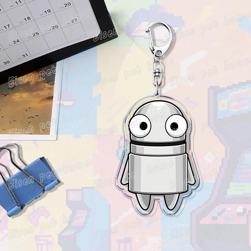 Funny Character Emote Duck Meme Game Keychains For Accessories Bag R E P O Cute Robot Móc Khóa In Theo Yêu Cầu, Chất Liệu Mica Trong Suốt In 2 Mặt , Dày 4mm 12 Funny Character Emote Duck Meme Game Keychains For Accessories Bag R E P O Cute Robot Móc Khóa In Theo Yêu Cầu, Chất Liệu Mica Trong Suốt In 2 Mặt , Dày 4mm - Ảnh 12