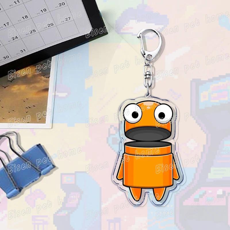 Funny Character Emote Duck Meme Game Keychains For Accessories Bag R E P O Cute Robot Móc Khóa In Theo Yêu Cầu, Chất Liệu Mica Trong Suốt In 2 Mặt , Dày 4mm 23 Funny Character Emote Duck Meme Game Keychains For Accessories Bag R E P O Cute Robot Móc Khóa In Theo Yêu Cầu, Chất Liệu Mica Trong Suốt In 2 Mặt , Dày 4mm - Ảnh 23