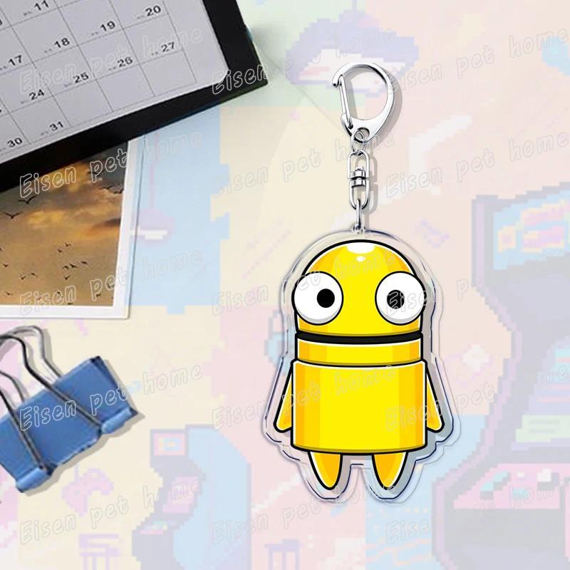 Funny Character Emote Duck Meme Game Keychains For Accessories Bag R E P O Cute Robot Móc Khóa In Theo Yêu Cầu, Chất Liệu Mica Trong Suốt In 2 Mặt , Dày 4mm 27 Funny Character Emote Duck Meme Game Keychains For Accessories Bag R E P O Cute Robot Móc Khóa In Theo Yêu Cầu, Chất Liệu Mica Trong Suốt In 2 Mặt , Dày 4mm - Ảnh 27