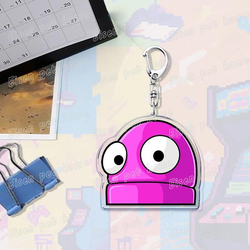 Funny Character Emote Duck Meme Game Keychains For Accessories Bag R E P O Cute Robot Móc Khóa In Theo Yêu Cầu, Chất Liệu Mica Trong Suốt In 2 Mặt , Dày 4mm 4 Funny Character Emote Duck Meme Game Keychains For Accessories Bag R E P O Cute Robot Móc Khóa In Theo Yêu Cầu, Chất Liệu Mica Trong Suốt In 2 Mặt , Dày 4mm - Ảnh 4