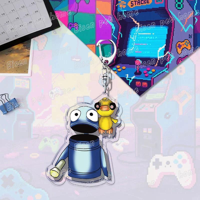 Funny Character Emote Duck Meme Game Keychains For Accessories Bag R E P O Cute Robot Móc Khóa In Theo Yêu Cầu, Chất Liệu Mica Trong Suốt In 2 Mặt , Dày 4mm 34 Funny Character Emote Duck Meme Game Keychains For Accessories Bag R E P O Cute Robot Móc Khóa In Theo Yêu Cầu, Chất Liệu Mica Trong Suốt In 2 Mặt , Dày 4mm - Ảnh 34