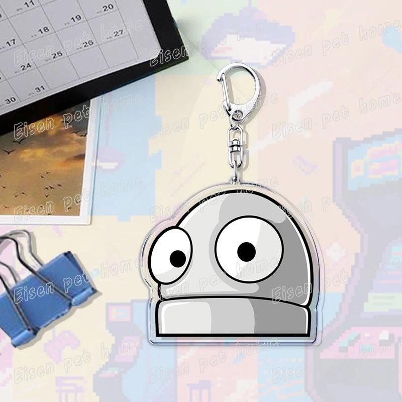 Funny Character Emote Duck Meme Game Keychains For Accessories Bag R E P O Cute Robot Móc Khóa In Theo Yêu Cầu, Chất Liệu Mica Trong Suốt In 2 Mặt , Dày 4mm 44 Funny Character Emote Duck Meme Game Keychains For Accessories Bag R E P O Cute Robot Móc Khóa In Theo Yêu Cầu, Chất Liệu Mica Trong Suốt In 2 Mặt , Dày 4mm - Ảnh 44
