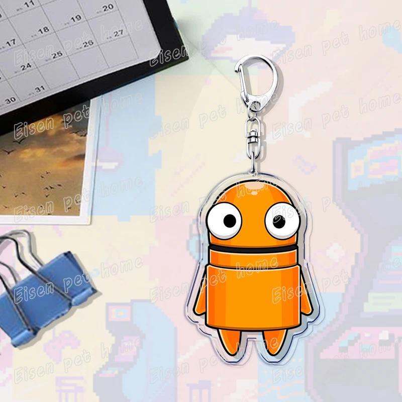 Funny Character Emote Duck Meme Game Keychains For Accessories Bag R E P O Cute Robot Móc Khóa In Theo Yêu Cầu, Chất Liệu Mica Trong Suốt In 2 Mặt , Dày 4mm 8 Funny Character Emote Duck Meme Game Keychains For Accessories Bag R E P O Cute Robot Móc Khóa In Theo Yêu Cầu, Chất Liệu Mica Trong Suốt In 2 Mặt , Dày 4mm - Ảnh 8