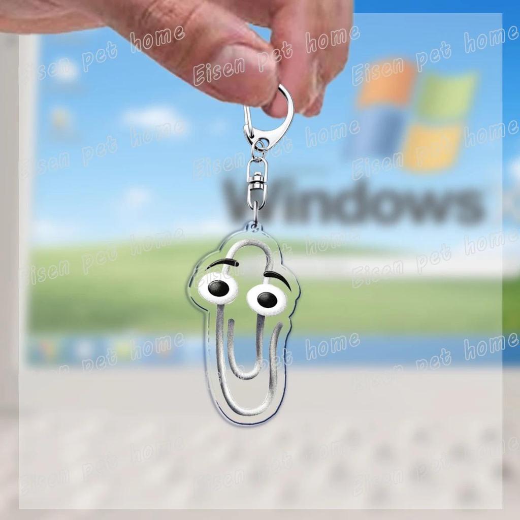 Funny Clippy Retro Word Keychains For Accessories Bag Cute Office 90s Meme Keychain Ring S Móc Khóa In Theo Yêu Cầu, Chất Liệu Mica Trong Suốt In 2 Mặt , Dày 4mm 13 Funny Clippy Retro Word Keychains For Accessories Bag Cute Office 90s Meme Keychain Ring S Móc Khóa In Theo Yêu Cầu, Chất Liệu Mica Trong Suốt In 2 Mặt , Dày 4mm - Ảnh 13