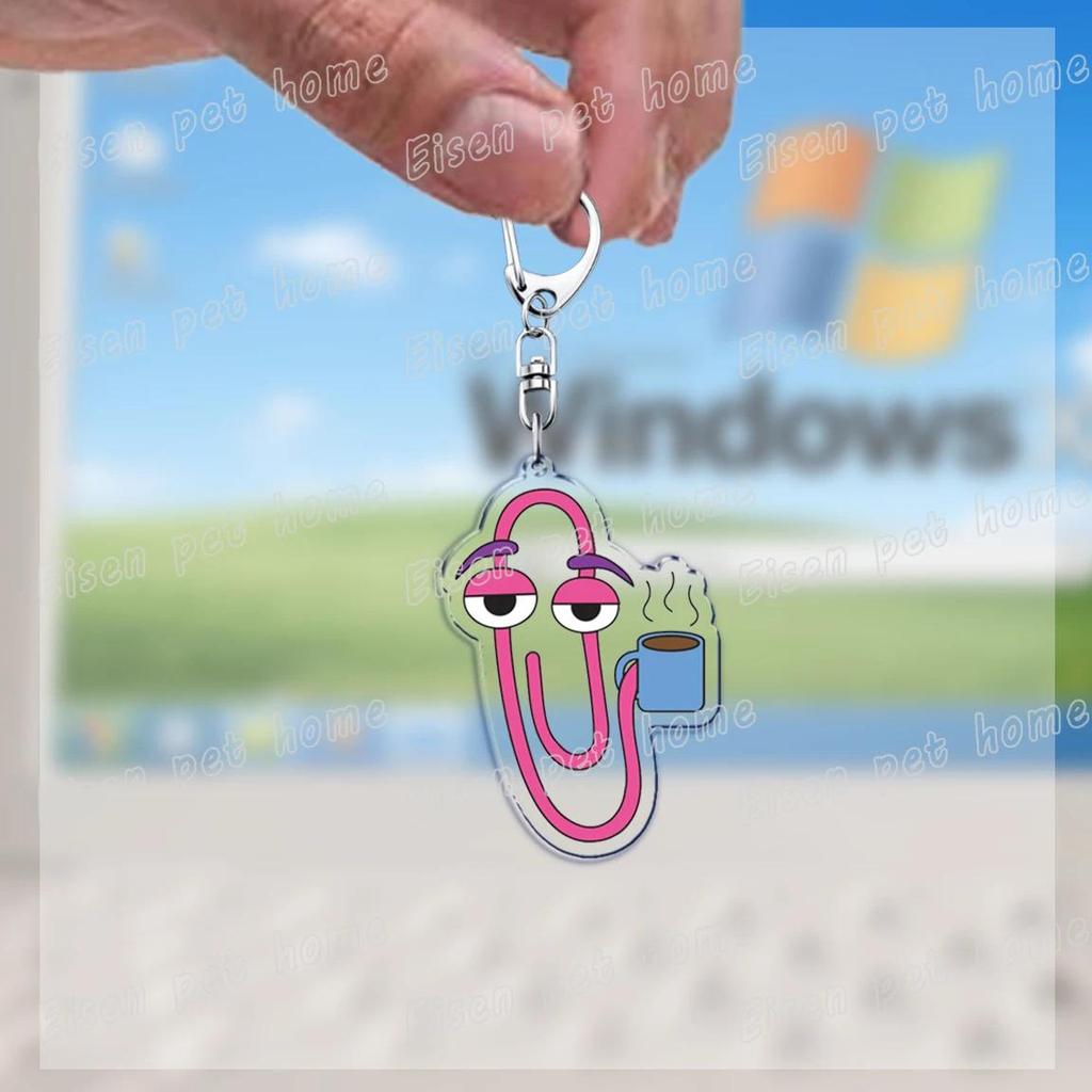 Funny Clippy Retro Word Keychains For Accessories Bag Cute Office 90s Meme Keychain Ring S Móc Khóa In Theo Yêu Cầu, Chất Liệu Mica Trong Suốt In 2 Mặt , Dày 4mm 16 Funny Clippy Retro Word Keychains For Accessories Bag Cute Office 90s Meme Keychain Ring S Móc Khóa In Theo Yêu Cầu, Chất Liệu Mica Trong Suốt In 2 Mặt , Dày 4mm - Ảnh 16