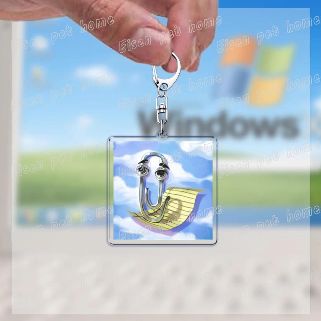 Funny Clippy Retro Word Keychains For Accessories Bag Cute Office 90s Meme Keychain Ring S Móc Khóa In Theo Yêu Cầu, Chất Liệu Mica Trong Suốt In 2 Mặt , Dày 4mm 17 Funny Clippy Retro Word Keychains For Accessories Bag Cute Office 90s Meme Keychain Ring S Móc Khóa In Theo Yêu Cầu, Chất Liệu Mica Trong Suốt In 2 Mặt , Dày 4mm - Ảnh 17