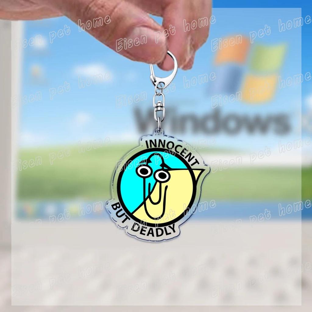 Funny Clippy Retro Word Keychains For Accessories Bag Cute Office 90s Meme Keychain Ring S Móc Khóa In Theo Yêu Cầu, Chất Liệu Mica Trong Suốt In 2 Mặt , Dày 4mm 18 Funny Clippy Retro Word Keychains For Accessories Bag Cute Office 90s Meme Keychain Ring S Móc Khóa In Theo Yêu Cầu, Chất Liệu Mica Trong Suốt In 2 Mặt , Dày 4mm - Ảnh 18