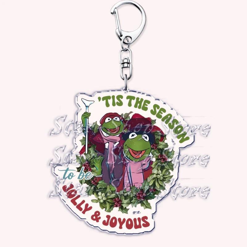 Funny Cute Christmas Keychains For Accessories Bag The Frog Gonzo Miss Piggy Keyrings Jewelry Móc Khóa In Theo Yêu Cầu, Chất Liệu Mica Trong Suốt In 2 Mặt , Dày 4mm 14 Funny Cute Christmas Keychains For Accessories Bag The Frog Gonzo Miss Piggy Keyrings Jewelry Móc Khóa In Theo Yêu Cầu, Chất Liệu Mica Trong Suốt In 2 Mặt , Dày 4mm - Ảnh 14