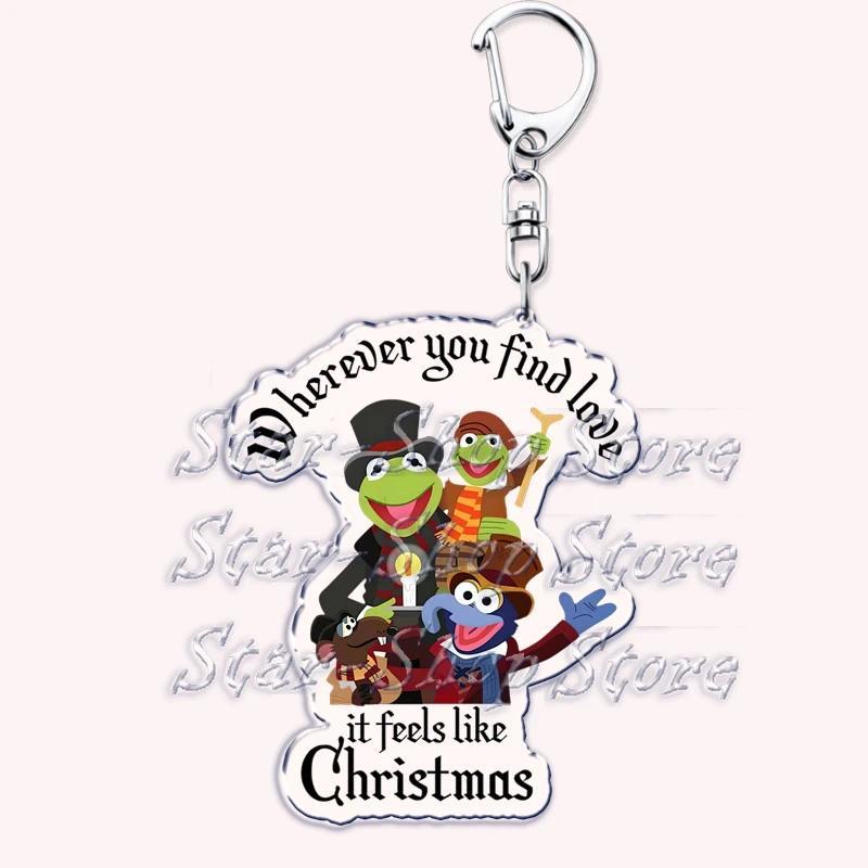Funny Cute Christmas Keychains For Accessories Bag The Frog Gonzo Miss Piggy Keyrings Jewelry Móc Khóa In Theo Yêu Cầu, Chất Liệu Mica Trong Suốt In 2 Mặt , Dày 4mm 28 Funny Cute Christmas Keychains For Accessories Bag The Frog Gonzo Miss Piggy Keyrings Jewelry Móc Khóa In Theo Yêu Cầu, Chất Liệu Mica Trong Suốt In 2 Mặt , Dày 4mm - Ảnh 28