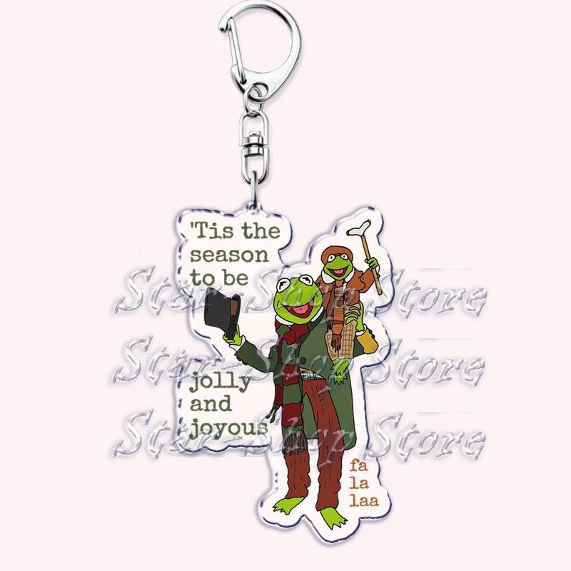 Funny Cute Christmas Keychains For Accessories Bag The Frog Gonzo Miss Piggy Keyrings Jewelry Móc Khóa In Theo Yêu Cầu, Chất Liệu Mica Trong Suốt In 2 Mặt , Dày 4mm 35 Funny Cute Christmas Keychains For Accessories Bag The Frog Gonzo Miss Piggy Keyrings Jewelry Móc Khóa In Theo Yêu Cầu, Chất Liệu Mica Trong Suốt In 2 Mặt , Dày 4mm - Ảnh 35