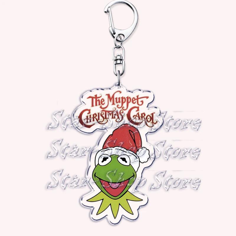 Funny Cute Christmas Keychains For Accessories Bag The Frog Gonzo Miss Piggy Keyrings Jewelry Móc Khóa In Theo Yêu Cầu, Chất Liệu Mica Trong Suốt In 2 Mặt , Dày 4mm 5 Funny Cute Christmas Keychains For Accessories Bag The Frog Gonzo Miss Piggy Keyrings Jewelry Móc Khóa In Theo Yêu Cầu, Chất Liệu Mica Trong Suốt In 2 Mặt , Dày 4mm - Ảnh 5