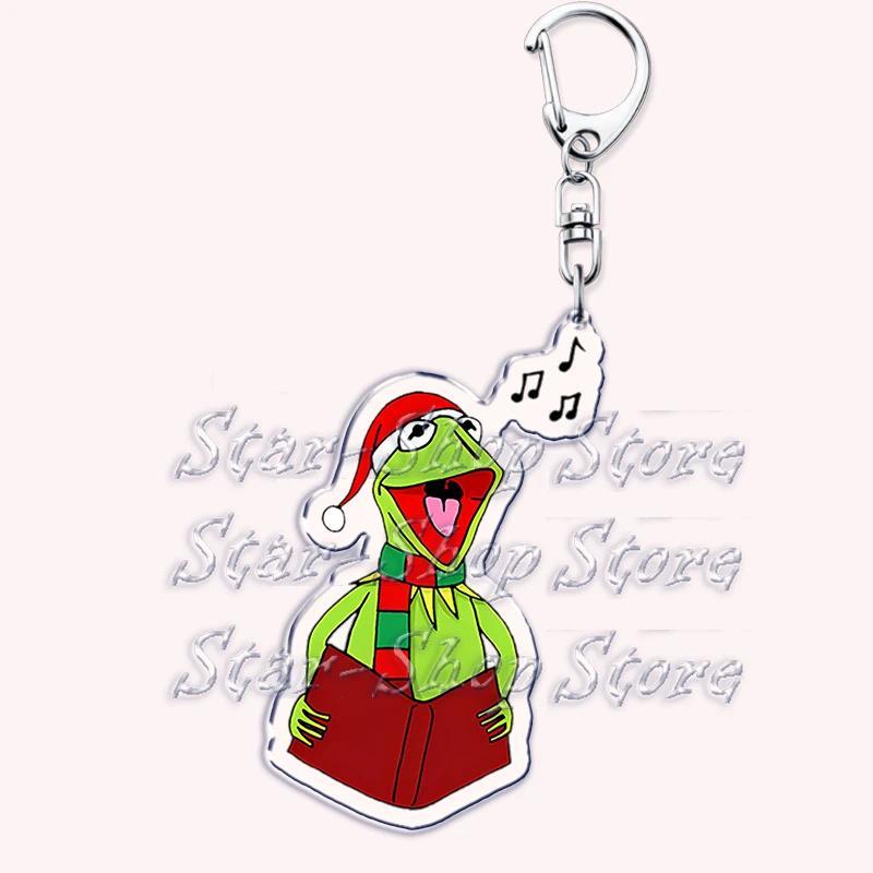 Funny Cute Christmas Keychains For Accessories Bag The Frog Gonzo Miss Piggy Keyrings Jewelry Móc Khóa In Theo Yêu Cầu, Chất Liệu Mica Trong Suốt In 2 Mặt , Dày 4mm 6 Funny Cute Christmas Keychains For Accessories Bag The Frog Gonzo Miss Piggy Keyrings Jewelry Móc Khóa In Theo Yêu Cầu, Chất Liệu Mica Trong Suốt In 2 Mặt , Dày 4mm - Ảnh 6