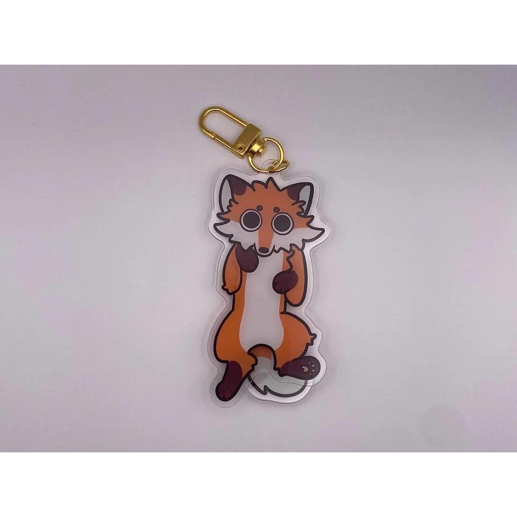 Furry Ita Bag Charm Trendy Plushie Bag Accessory For Handbags Móc Khóa In Theo Yêu Cầu, Chất Liệu Mica Trong Suốt In 2 Mặt , Dày 4mm 2 Furry Ita Bag Charm Trendy Plushie Bag Accessory For Handbags Móc Khóa In Theo Yêu Cầu, Chất Liệu Mica Trong Suốt In 2 Mặt , Dày 4mm - Ảnh 2