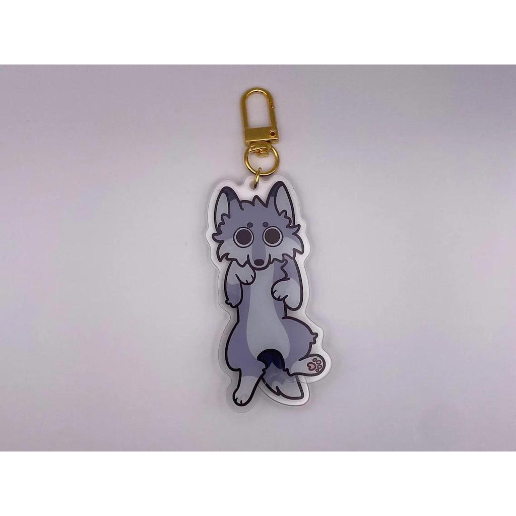 Furry Ita Bag Charm Trendy Plushie Bag Accessory For Handbags Móc Khóa In Theo Yêu Cầu, Chất Liệu Mica Trong Suốt In 2 Mặt , Dày 4mm 3 Furry Ita Bag Charm Trendy Plushie Bag Accessory For Handbags Móc Khóa In Theo Yêu Cầu, Chất Liệu Mica Trong Suốt In 2 Mặt , Dày 4mm - Ảnh 3