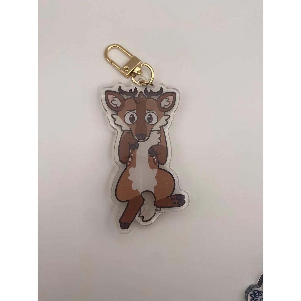 Furry Ita Bag Charm Trendy Plushie Bag Accessory For Handbags Móc Khóa In Theo Yêu Cầu, Chất Liệu Mica Trong Suốt In 2 Mặt , Dày 4mm 9 Furry Ita Bag Charm Trendy Plushie Bag Accessory For Handbags Móc Khóa In Theo Yêu Cầu, Chất Liệu Mica Trong Suốt In 2 Mặt , Dày 4mm - Ảnh 9