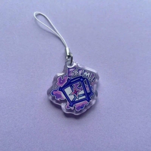 Gacha R-ox Gear Inspiration Acrylic Phone Charms | Classic R-ox Keychains Móc Khóa In Theo Yêu Cầu, Chất Liệu Mica Trong Suốt In 2 Mặt , Dày 4mm