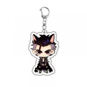 Gachiakuta Acrylic Anime Keychain Surrounding Hanging Ornaments Rudo Anime Student Keyring Móc Khóa In Theo Yêu Cầu, Chất Liệu Mica Trong Suốt In 2 Mặt , Dày 4mm