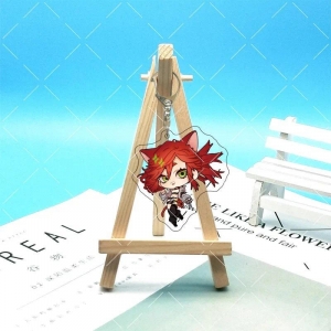 Gachiakuta Anime Relatex Keychain Girls Key Chain Bag Charms Q Version Animation Móc Khóa In Theo Yêu Cầu, Chất Liệu Mica Trong Suốt In 2 Mặt , Dày 4mm