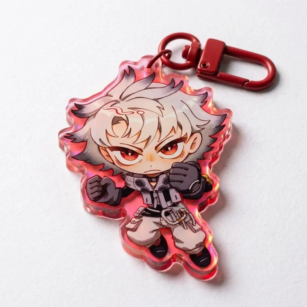 Gachiakuta Rudo Enjin Zanka Keychain Charm - Birthday T Enthusiast Collectible Keyring For Móc Khóa In Theo Yêu Cầu, Chất Liệu Mica Trong Suốt In 2 Mặt , Dày 4mm 2 Gachiakuta Rudo Enjin Zanka Keychain Charm - Birthday T Enthusiast Collectible Keyring For Móc Khóa In Theo Yêu Cầu, Chất Liệu Mica Trong Suốt In 2 Mặt , Dày 4mm - Ảnh 2